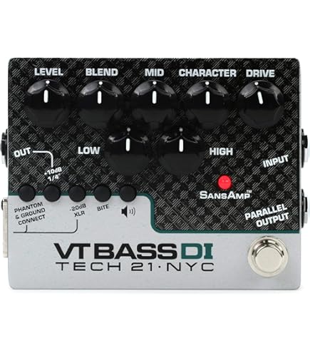 Amazon.com: Tech 21 YYZ Geddy Lee Shape-shifter Signature SansAmp